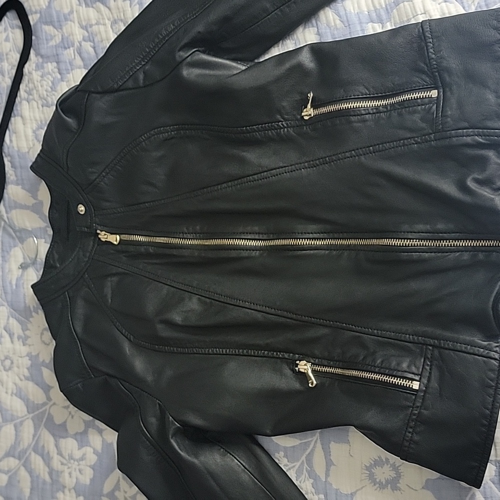 Leather jacket